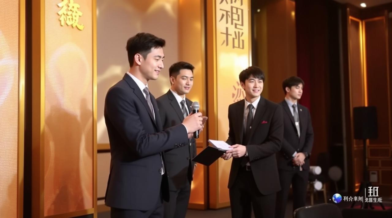 新生代演员王晓明加盟345影视，签约仪式盛大举行