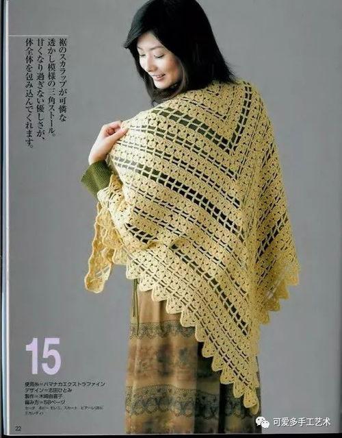 钩披肩视频,轻松掌握时尚编织技巧