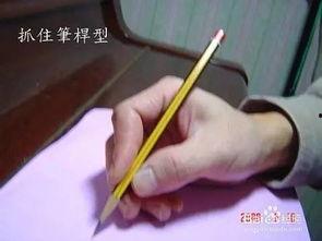 捏笔的正确姿势视频,掌握正确书写技巧的关键步骤