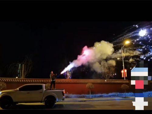 烟花燃放视频,烟花绽放的视觉盛宴