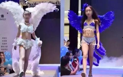 幼儿走秀视频,童趣盎然的T台秀场瞬间