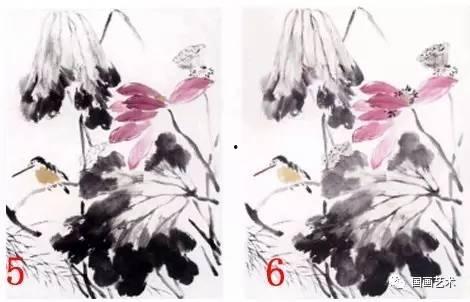 小写意荷花画法视频,小写意技法解析与示范