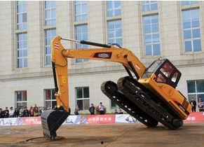 挖掘机工作表演视频,高效作业背后的力量展示