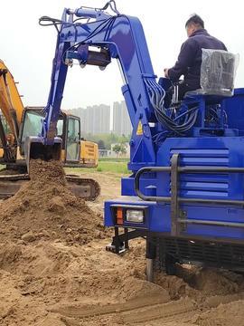 挖车视频,惊险与技巧并存