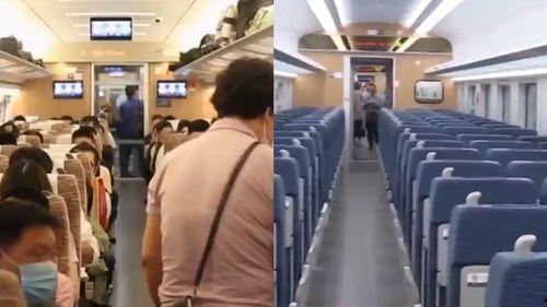 高铁上的视频,穿越中国之美