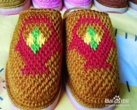 钩织拖鞋教程视频,DIY时尚拖鞋教程